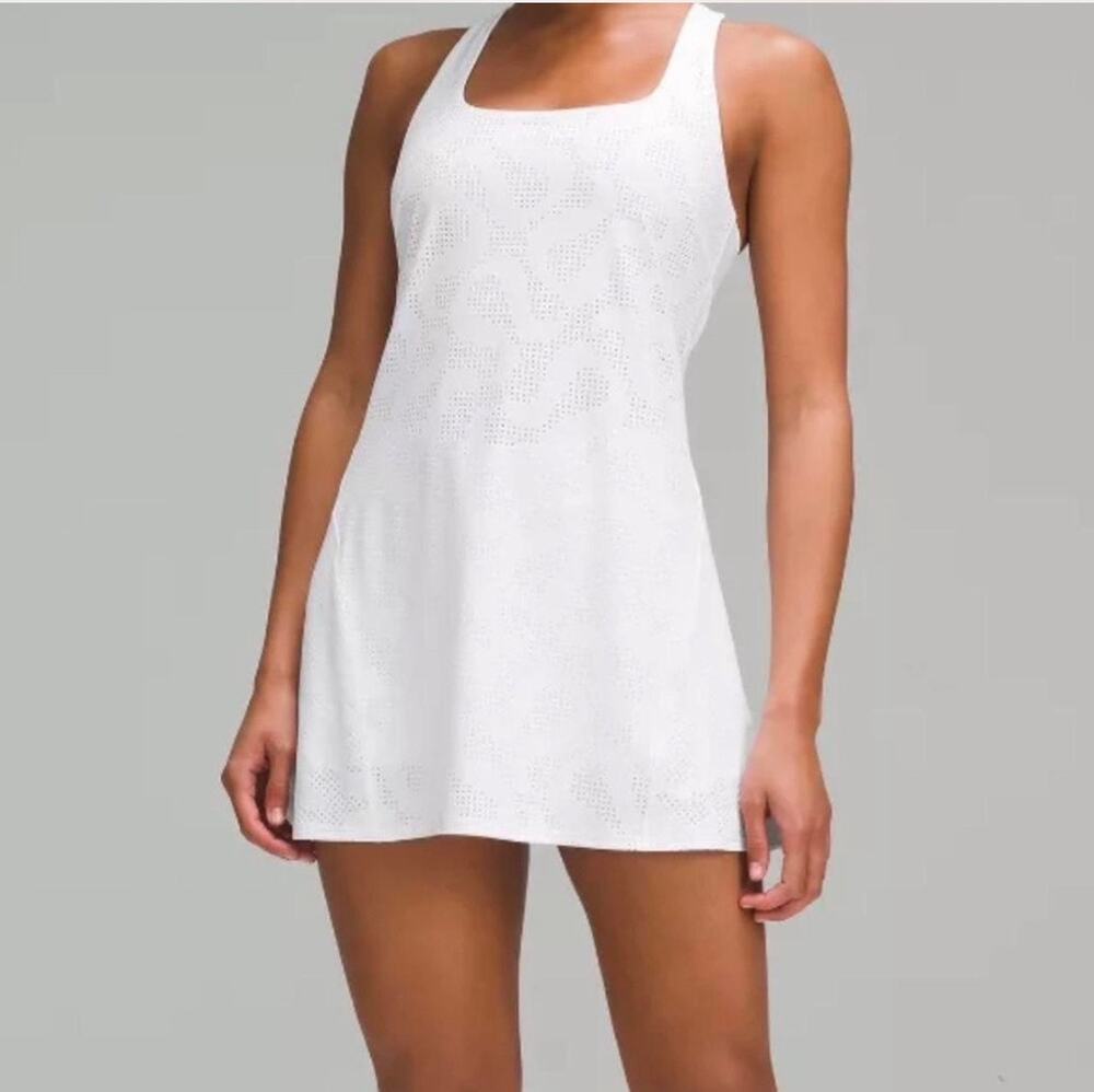 Lightweight Linerless Tennis Dress Logo size 8